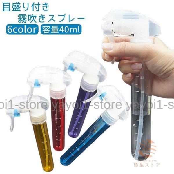 ハンドスプレー 霧吹きスプレー 霧吹き 容器 コンパクト 目盛り付 40ML ヘアーアレンジ お花の水やり 持ち運び楽 デザインが面白い 雑貨 多目的