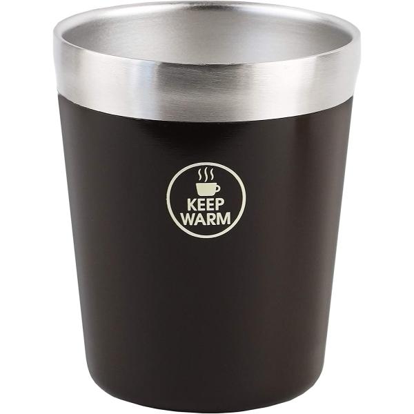 パール金属 真空 コンビニ カップ レギュラー ステンレス ブラウン HB1337