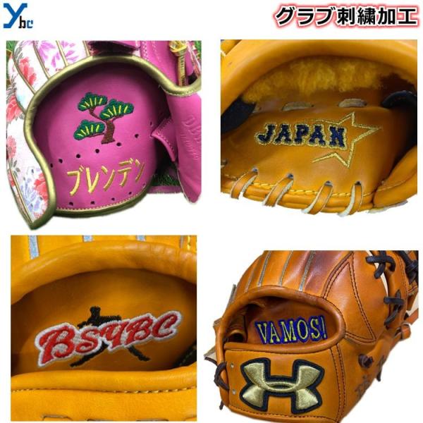 持ち込み専用 野球 グローブ ネーム刺繍 グラブ刺繍 刺繍 持ち込み専用 野球 グローブ ネーム刺繍 グラブ刺繍 刺繍