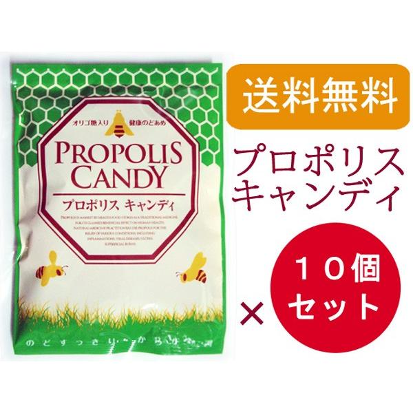 送料無料 プロポリスキャンディー 10個セット プロポリスのど飴 エポラ 蜂蜜専門店 Y Bee Farm Yahoo 店 通販 Yahoo ショッピング