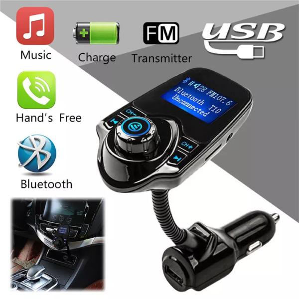 車 キットmp3オーディオプレーヤー スピーカー ワイヤレス Fmモジュレーター Usb充電器 Bluetooth互換 カーアクセサリー ハンズフリー 新発売の