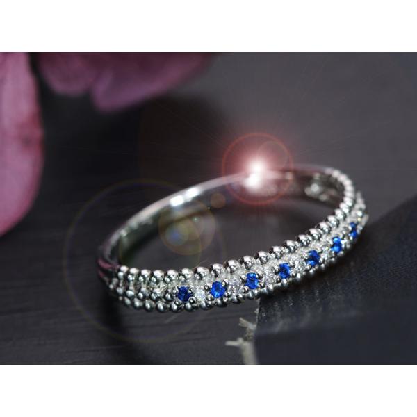 アウイナイト0.18ct指輪ダイヤ0.03ct11.0号