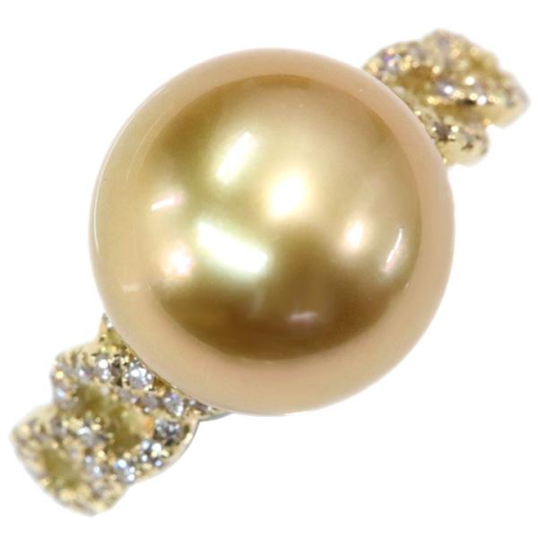 白蝶ゴールデンパール（真珠）11.8ミリ位 オーロラムーンレインボー  