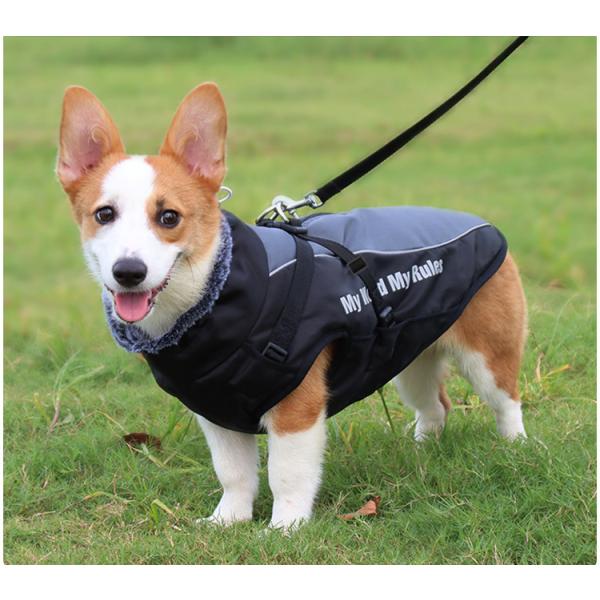 犬服 犬 ドッグウェア ジャケット ハーネス一体型ジャンパー ハーネス 冬 大型犬 中型犬 犬の服 防寒着 冬 コート ベスト オシャレ 重ね着 厚手 防寒対策 暖かい Buyee Buyee Japanese Proxy Service Buy From Japan Bot Online