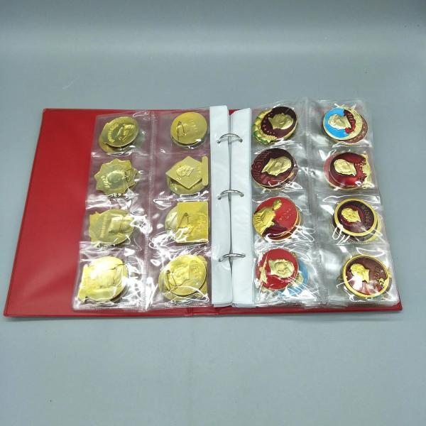 真鍮製毛沢東主席写真アルバム 銅製 モダンスタイル 24cm×17cm 80枚収録