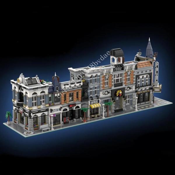 約10259ピース 建築モニュメント街並み組み立てモデル 【MOC-88443】 ブロック 知育玩具 プレゼント