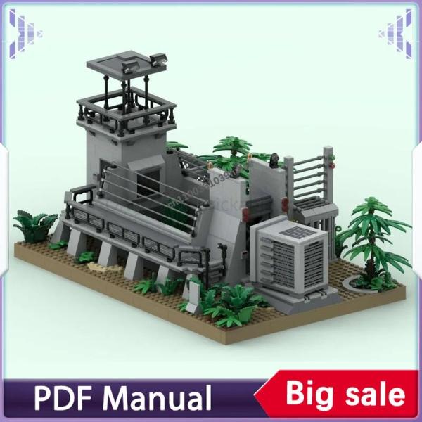 約1297ピース ラプターの檻 ディナソー映画シーン用 ブロック 組み立てキット レゴ互換 知育玩具 14歳以上向け