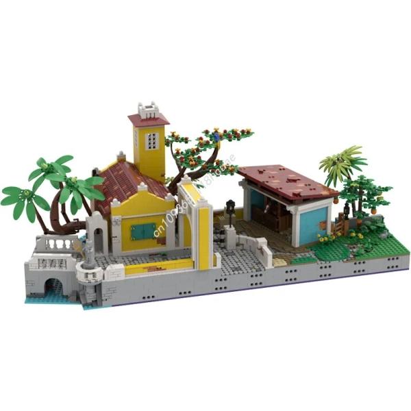 約4860ピース プエルト・サンタマリア馬房モデル 建築用ブロック 知育玩具 プレゼント MOC
