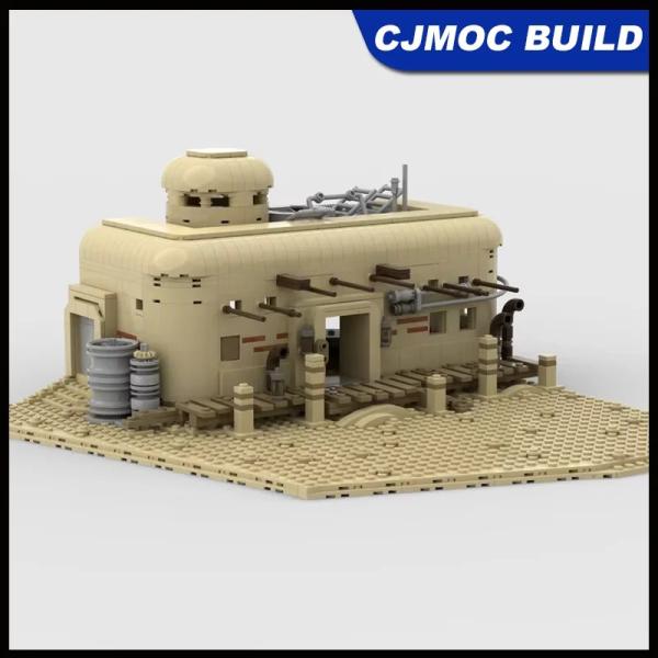 約1119ピース 星空映画モック モス・ペルゴ・カンティナ模型 ブロック 互換 知育 ギフト 【MOC-62166】