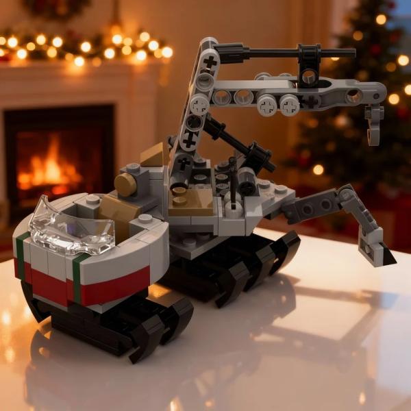 167 個 MOC クローンフライトクルー UT MC T モバイルクレーンモデルおもちゃビルディングブロック建設クリスマスギフト