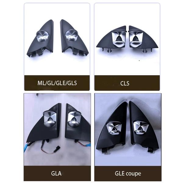 LED砂時計スピーカー アンビエントライト メルセデスベンツ GLS ML GL GLEクーペ CLA W156 / 64カラー
