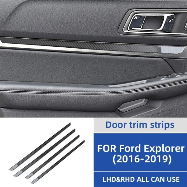 カーボンファイバートリム センターコンソール用 フォードエクスプローラー Door Molding Trim