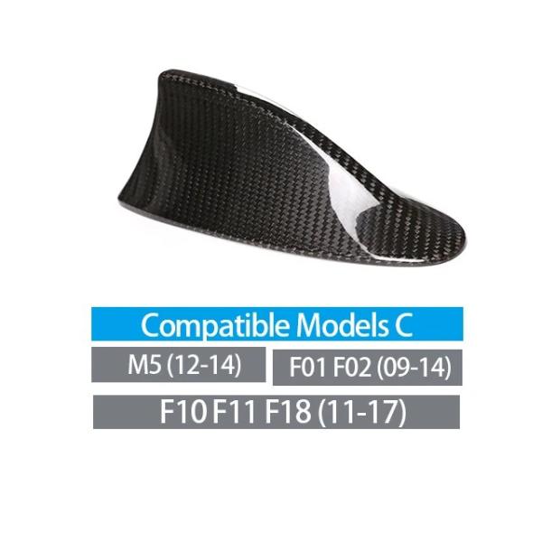 BMW用カーボンファイバー製シャークフィンアンテナカバー 1シリーズ Forged carbon fiber / Style C