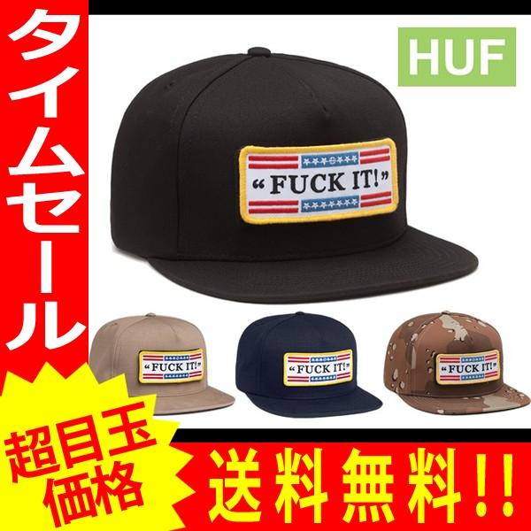 HUF（ハフ） FUCK IT TACTICAL SNAPBACK スナップバックキャップ