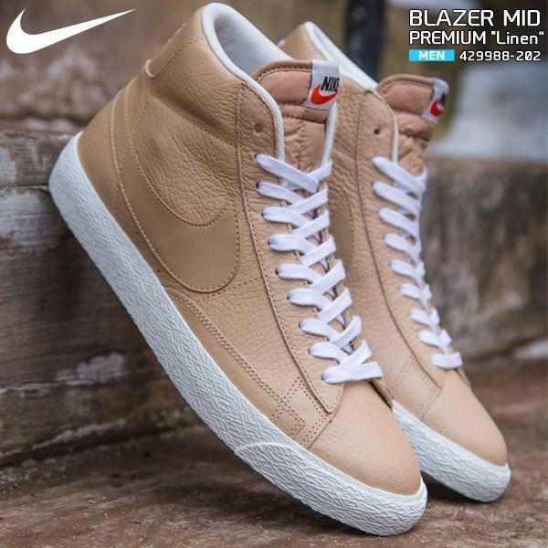 nike blazer mid linen