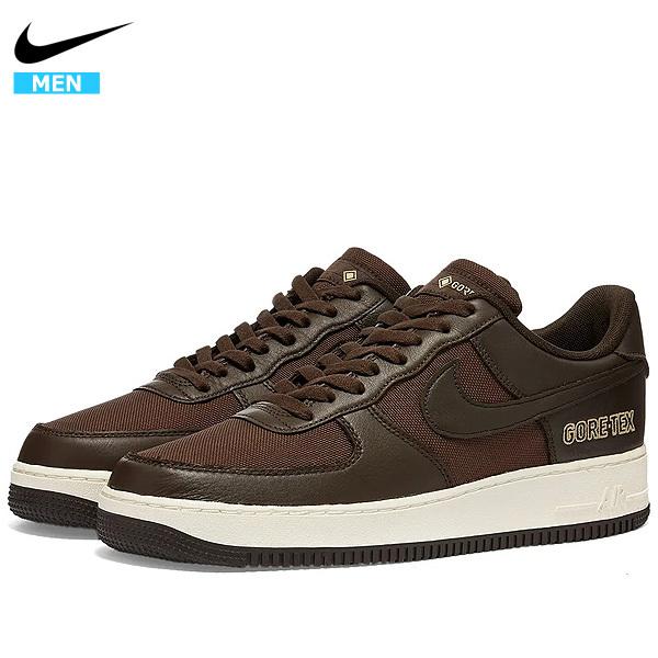 売却 ナイキ エアフォース1 ゴアテックス ブラウン 24.5