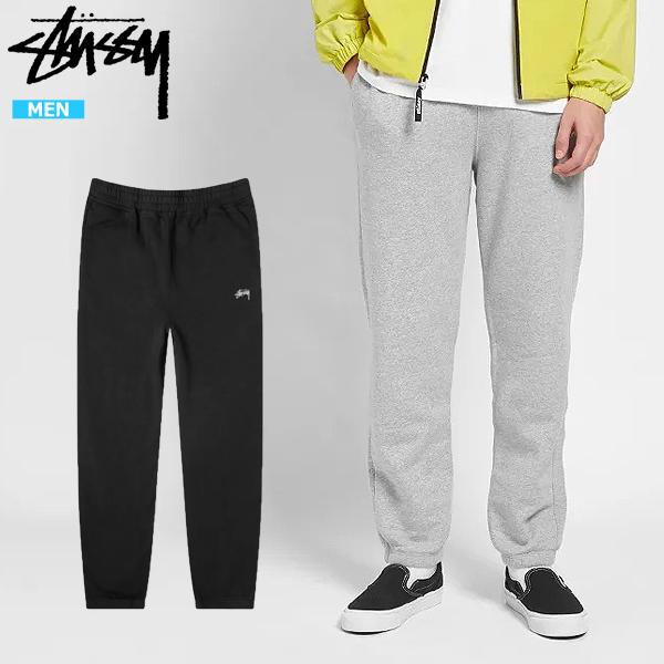 ステューシー スウェット メンズ パンツ フリース 暖かい 防寒 STUSSY STOCK FLEECE PANT ^116375【stu001】^