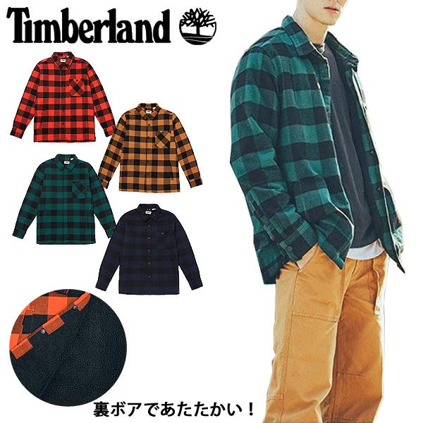 Timberland（ティンバーランド） メンズ ジャケット ボア シャツ 