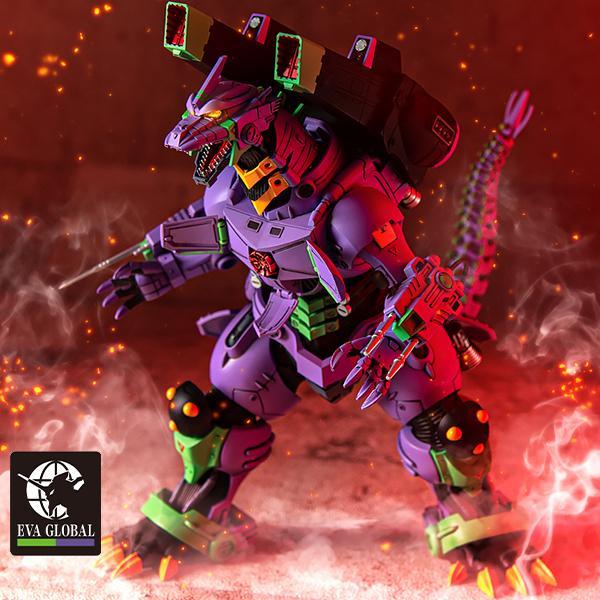 ゴジラ対エヴァ 3式機龍 エヴァ初号機 カラーVer. プラモデル EVA GLOBAL】ゴジラ対エヴァ3式機龍 エヴァ初号機カラーVer