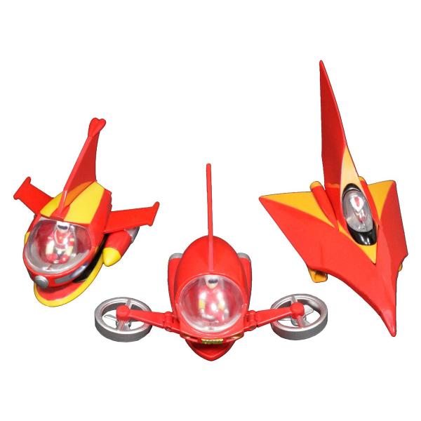 新品　 エヴォリューショントイ ブレーンコンドル & パイルダーセット　　超合金 メタル・アクション パイルダーセット : YELLOW FLAG - 通販