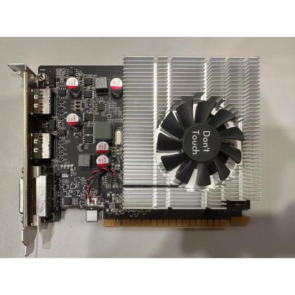 Gefore GTX745 2GB DDR3 DVI/DP/DP☆DVI、DP端子あり、すべての出力確認済み。☆元々ゲーミングPC用です。ゲーミングPCから抜き取ったグラフィックボードです。■中古品ですので、本体に多少の埃、汚れ、キズ、スレ...