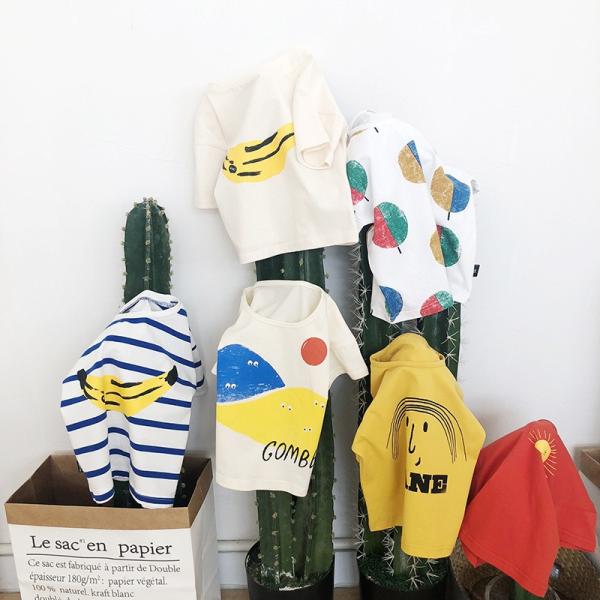 キッズ ｔシャツ Bobo風 韓国子供服 男の子 女の子 メール便180円可 Buyee Buyee 日本の通販商品 オークションの代理入札 代理購入