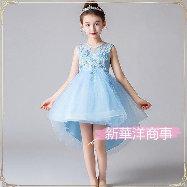 新品子供服 フォーマルピアノ発表会ドレス フォーマルドレス女の子ワンピースキッズ服 子どもドレス コンクール 演奏会 結婚式 水色 ピンク 白 Wg 新華洋商事 通販 Yahoo ショッピング