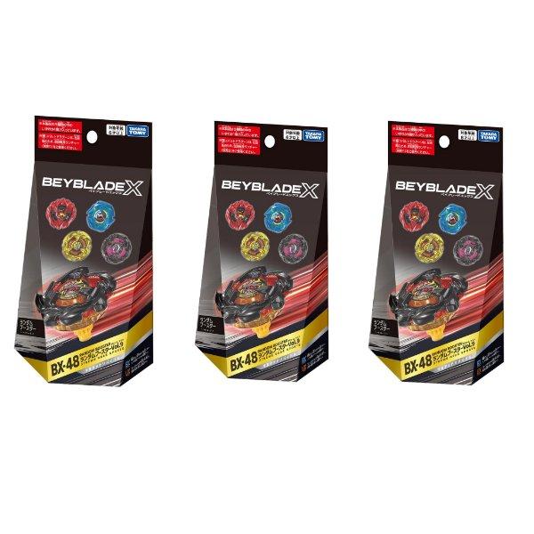 3個セット] タカラトミー ベイブレード X BEYBLADEX BX-48 ランダム