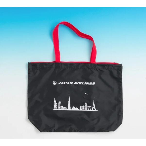 エアライン キャリーオン バッグ JAL 日本航空 旅行バッグ トラベルバッグ かばん  カバン  エコバッグ  コンパクトバッグ  サブバッグ 旅行用  機内持ち込み用