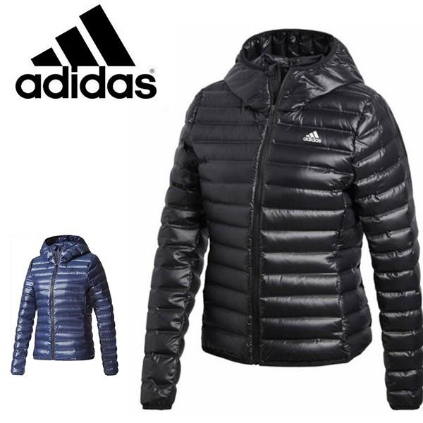 アディダス adidas ダウンジャケット レディース ライトダウンパーカー