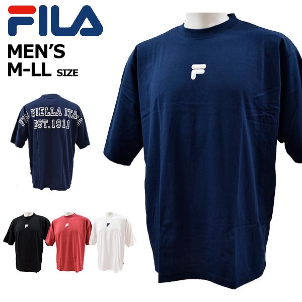 フィラ Fila メンズ Tシャツ 半袖tシャツ 大きめ 幅ゆったり ビッグシャツ 男性 Fm5312 メール便も対応 Fm5312 スポーツ イング 通販 Yahoo ショッピング
