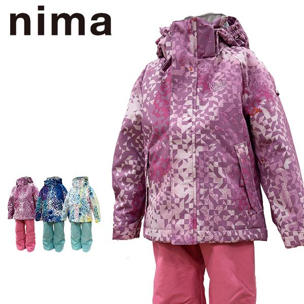 スキーウェア キッズ ジュニア 上下セット 100 110 1 雪遊び ニーマ Nima サイズ調整 女の子 ガールズ Jr 1152 Jr 1152 スポーツ イング 通販 Yahoo ショッピング