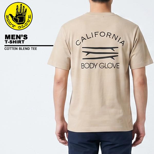 ボディグローブ bodyglobe メンズ Tシャツ 半袖 X5530B 綿混紡