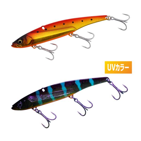 ジャッカル ビッグバッカー E-VIB 30g アカキン/UVストライプ