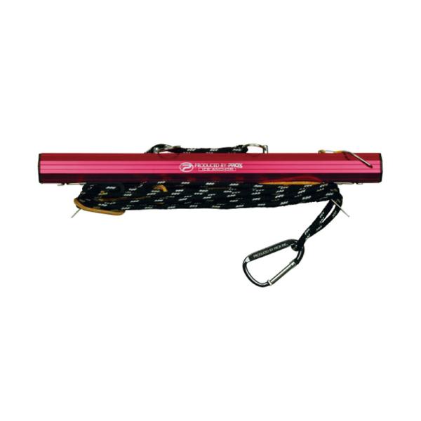 氷上のワカサギテントを簡単に固定氷上ワカサギ釣り用のテントを簡単に固定出来るニューアイテム。付属のカラビナをテント内側のフレームに取付け、本体を縦向きに氷の穴から水中に入れ、固定用ロープの長さを調整して本体の氷に固定すればOK。撤収時は固定...