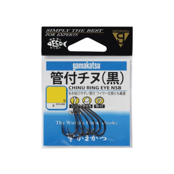 他サイト： がまかつ　カン付チヌ 10号 NSB (黒)の商品画像