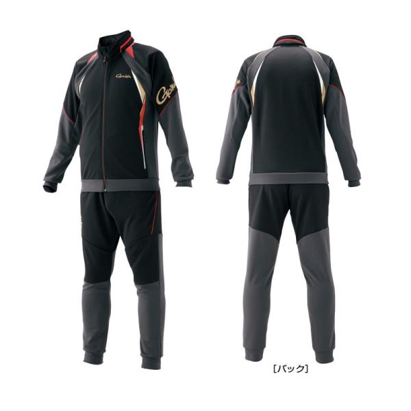 Gamakatsu（がまかつ） GM-3544 ジャージスーツ(Gamakatsu) ブラック M
