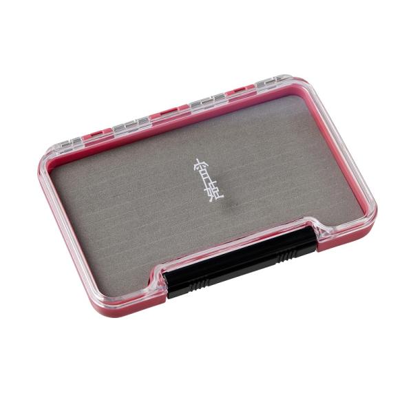 ●スリットによりジグヘッドをしっかりホールド、固定。●ライトゲーム用にデザインされた完全防水でスリムなタックルボックス。　厚さは驚異の16mm。　軽量、コンパクトなので収納場所を選ばない。Gamakatsuがまかつ　宵姫 スリムスリットボッ...