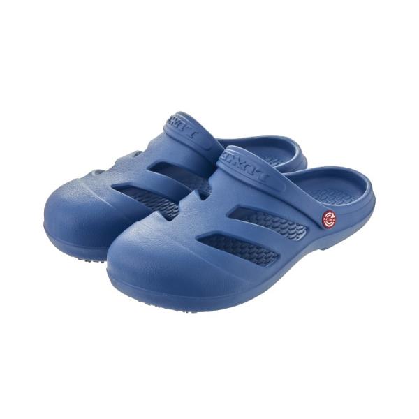 ■船上等の濡れた場所でも滑りにくいラバーソール。■水や蒸れを逃すオリジナルデザインホール。■つま先部に樹脂製の先芯内蔵。■しっかりしたE.V.A 素材を採用しフィット感を向上。■滑りにくさと快適性を兼ね備えたインソール。※フィット感を上げる...