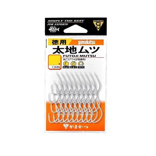 がまかつ　68-954 バラ 徳用 太地ムツ(銀) 22号