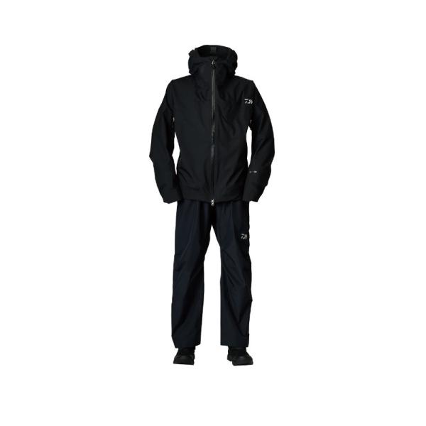 ダイワ DR-1221A ゴアテックス プロダクト レインスーツ ブラック 2XL