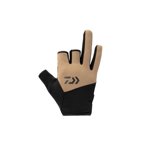 ■冷気の侵入を軽減する防風グローブ甲側に防風素材、内側に起毛素材を採用。掌にはグリップ性のある合成皮革を使用。DAIWA DG-8922Wダイワ DG-8922W 防風グローブ 3本カット●サイズ:L●甲素材:ポリエステル100％●掌素材:...