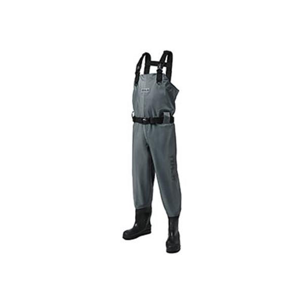 胸まで覆う万能型タイプ軽くて動きやすい定番のチェストハイウェダーチェストハイウェダーは胸まで覆うタイプで、カバーする領域が広く水被りをケアできるのが特徴です。水深の深い場所から浅瀬、海や川など場所を問わずあらゆる釣場などオールマイティーに使...