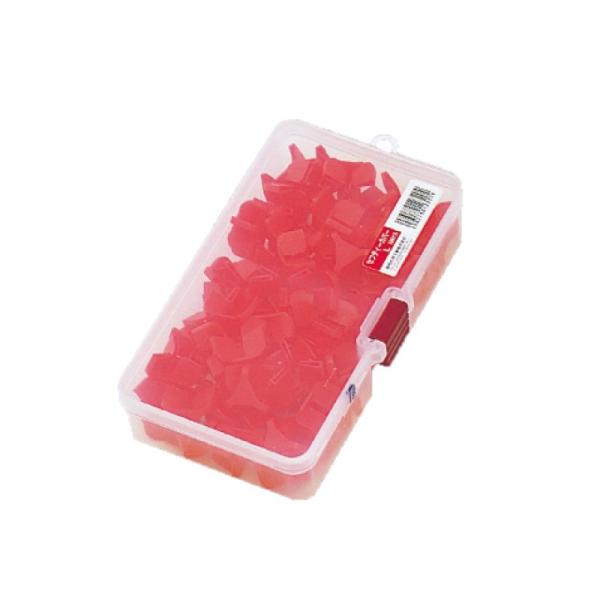 他サイト： 明邦　セーフティカバー L (ケース100入) レッドの商品画像