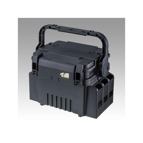 ランガンシステムBOXにハンドルストッパー機能を搭載した、VS-7055N。収納物や装着しているオプションパーツによっては、持ち運ぶ際にバランスが崩れることもあったが、ハンドルストッパー機能を使用すると、バランスを崩さず安心して持ち運ぶこと...