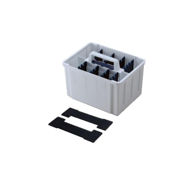 他サイト： 明邦　インナーストッカー BM-S ホワイト/ネイビーの商品画像