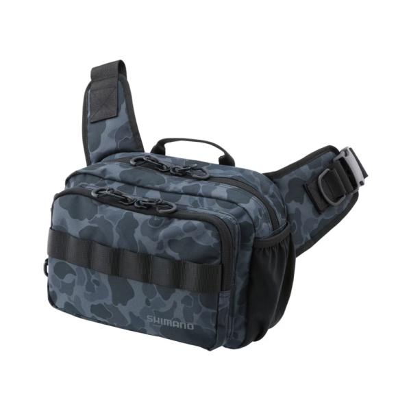 肩にぴったりフィットするショルダーバッグ定番のルアーバッグに新色のブラックカモが仲間入りしました。フィット感の良いショルダーバッグです。＜特徴＞●体にフィットするショルダー形状パッドを配置し高いフィット感を実現しました。●太番手のファスナー...