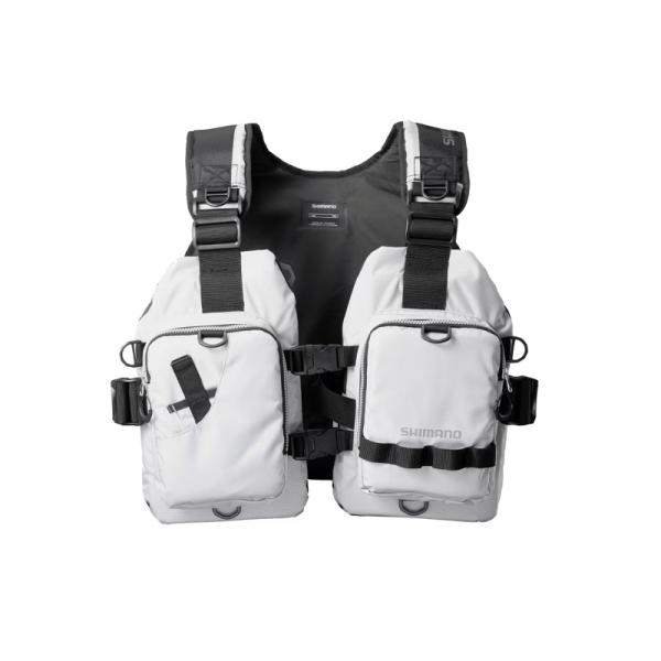 必要十分な機能を搭載した、コストパフォーマンスの良いライトベストルアー用ゲームベストの、エントリーモデル。製品重量約1kgと軽量のため、従来のベストと比較し長時間背負う際の疲労を軽減します。また、ポケットは大容量で、ブライヤーホルダーやロッ...