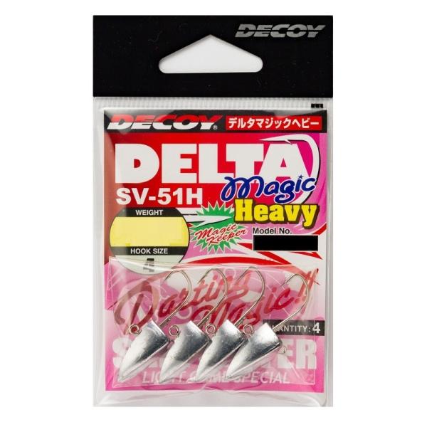 様々な魚がターゲットとなるヘビー仕様ワインドジグヘッド激流エリア、ディープエリアを攻略するデルタマジックSV-51のヘビーウェイト仕様です。ノーマルな形態でしっかりとボトムを感じロックフィッシュをターゲットに使用することはもちろん、ヘッド下...