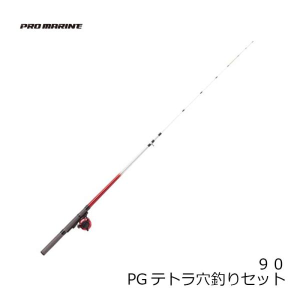 浜田商会 PG テトラ穴釣り セット 90 磯波止釣り入門 :4997223331096:釣具のFTO ヤフー店 通販 プロマリン(PRO MARINE) テトラ穴釣り セット 90 331096 プロマリン 釣り 竿 波止 テトラ 穴釣り セット